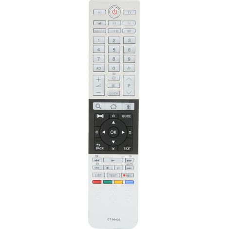 Ersatzfernbedienung kompatibel mit Toshiba CT 90430, CT 90429, CT 90427, CT 90428, CT 90444 4K und anderen UHD-Fernsehern (1/5)