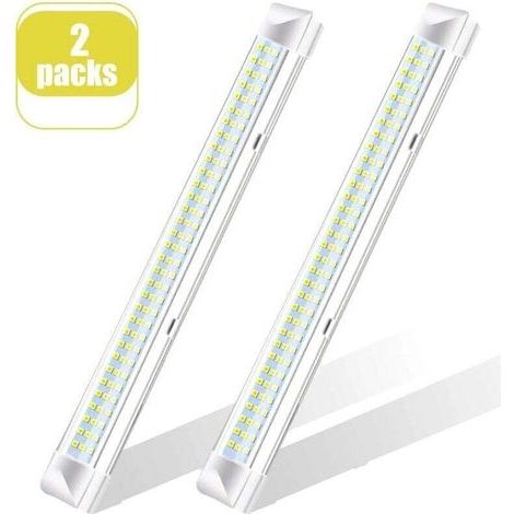 Striscia luminosa a 108 LED, barra luminosa a LED 12V DC, illuminazione brillante da 700 lm per camper con interruttore on/off, illuminazione interna a LED universale per armadi, auto, cucine (1/5)