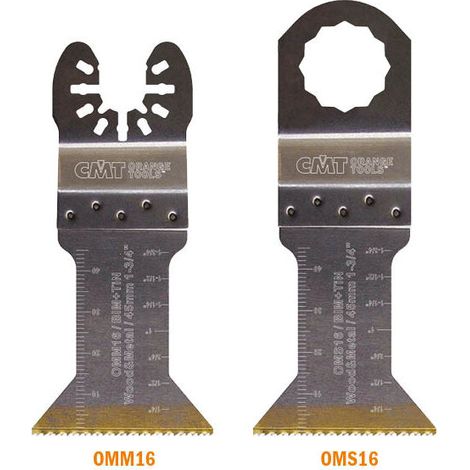 OMM16-X1 45MM LAME PLONGEANTE ET DE COUPE à RAS EXTRA-LONG-LIFE POUR BOIS ET MeTAUX