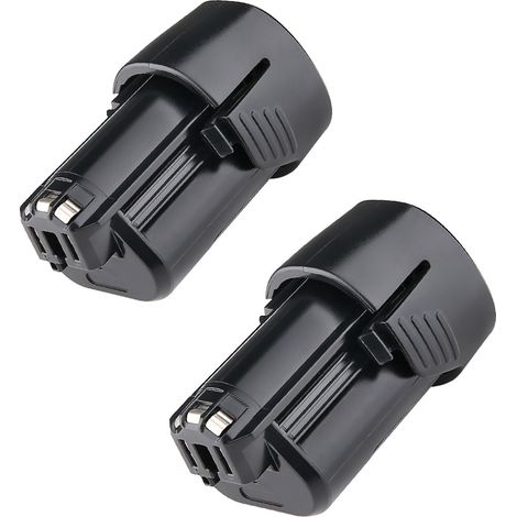 2Pack 12V 4.8Ah Batterie für Bosch Professional 12V Systemkompatibilität für 10.8V und 12V Werkzeuge, D-70745 BAT411 BAT411A BAT412 BAT412A BAT414 BAT420 1600A00X7H 1600Z0002Y (1/5)