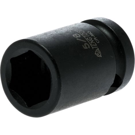 Impact Socket Hexagon 6 Point 1/2in Drive 5/8in TEN920120N (1/2)