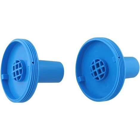 Lot de 2 connecteurs crépine filtre piscine, adaptateur 3,18 cm (1-1/4 pouce), connecteur grille plastique entretien pompe (1/5)
