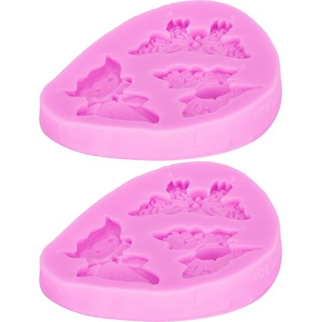 Moule en Silicone Rose pour Savon Artisanal, Pâtisserie et Bougies Parfumées (1/5)