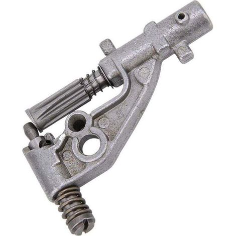 Huiler de Pompe à Huile pour tronçonneuse Poignée Ergonomique adaptée aux pièces de tronçonneuse Husqvarna 340 345 350 351 353 346 Argent