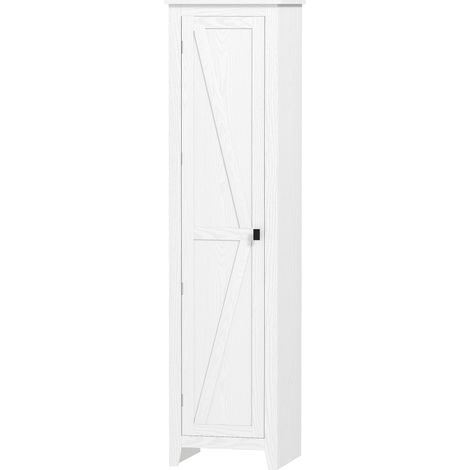 Weißer Küchenschrank, 170 cm, mit verstellbaren Einlegeböden