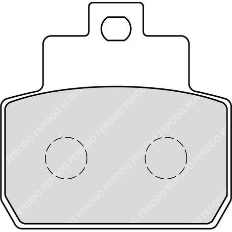 Plaquette de frein Semi-Métal Eco-Friction Route - R90