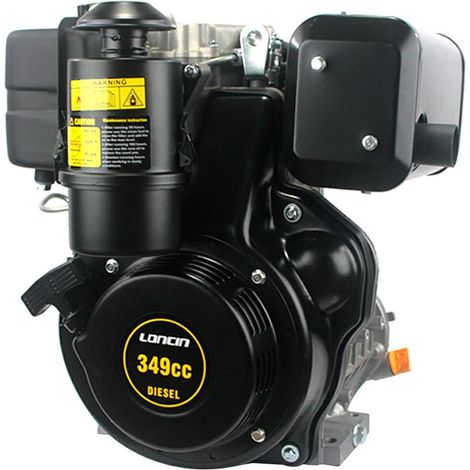 7,5 HP LONCIN D350FC Motore DIESEL Albero conico 23 LOMBARDINI RUGGIERINI ACME (1/4)