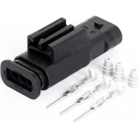 Connecteur 3 broches pour capteurs de recul et de stationnement Audi, Volkswagen et BMW, référence DJ7033A-1.2-11/21 (1/4)