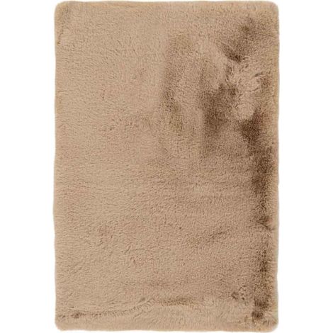 Tapis de Bain Doux Antidérapant "Rabbit" Beige 40 x 60 cm (1/5)