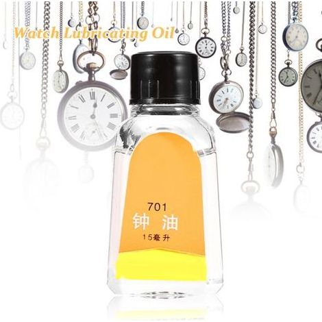 Huile lubrifiante pour montres et horloges (15 ml) - Accessoire de réparation et d'entretien (1/5)