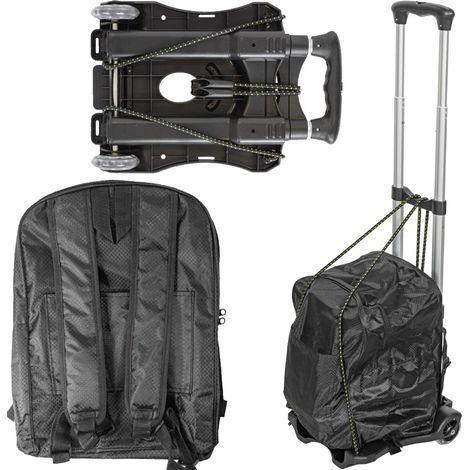 Carro de plataforma con bolsa, plegable, 40 kg (1/5)