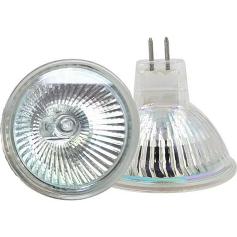 MR16 GU5.3 Halogenlampe 12V dimmbar warmweiß Spotlampe 20W 35W für Schienen- und Gartenbeleuchtung 10er-Pack