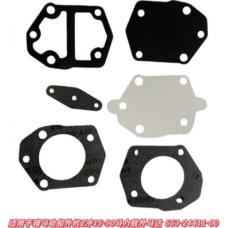 Kit de réparation de carburateur pour moteurs hors-bord Yamaha, 2 temps, 15-90 ch, 663-24411-00