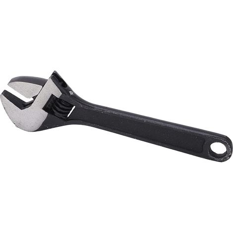 Mini Galvanized Steel Keyring, Portable, Adjustable, Strong and Lightweight, Rustproof, Wear-Resistant, Non-Deforming and Highly Reliable, with Wheel (4 inch black) (1/5)