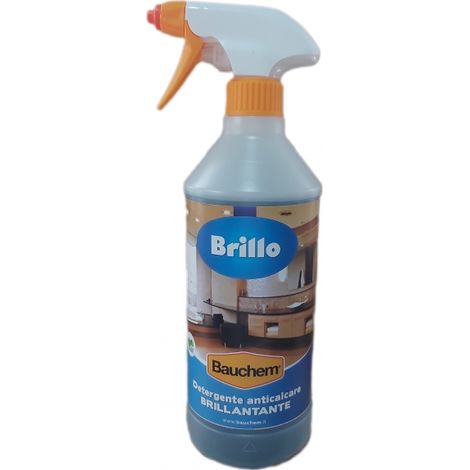 BRILLO Detergente anticalcare brillantante azione protettiva doccia bagno 750 ml