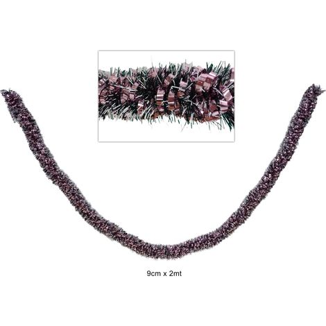 FILO ADDOBBO RICCIO DIMENSIONE 9CMX2MT COLORE ROSA