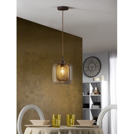 LAMPARA  FOX  1L CHOCOLATE (1/4)