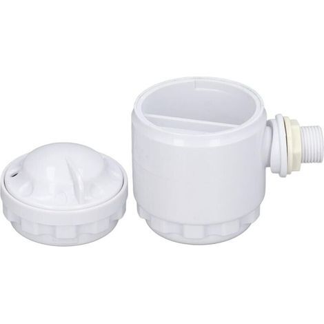 Sortie de vapeur - Accessoire pratique pour douche à vapeur - Sortie de vapeur - Filetage extérieur G1/2 - Diffusion de vapeur en plastique avec fonction d'aromathérapie pour espace SPA (1/4)