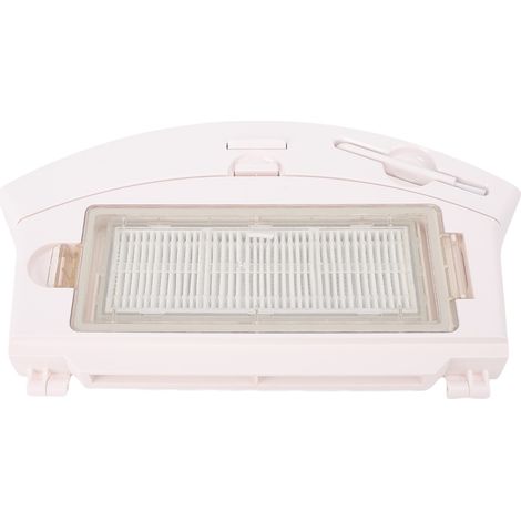 Bac à poussière pour balayeuse sol avec filtre haut rendement grand volume collecteur robot aspirateur pour Honiture Q6 blanc (1/5)