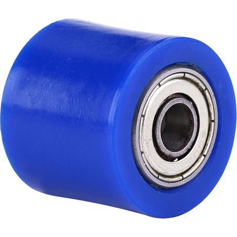 Poulie Du Pignon De Guidage,Universa 8Mm Poulie À Galets Tendeur À Galet Tendeur À Galet Tendeur Pour Moto Motorisé Dirt Pit Pro Bike Bike(Bleu) (1/5)