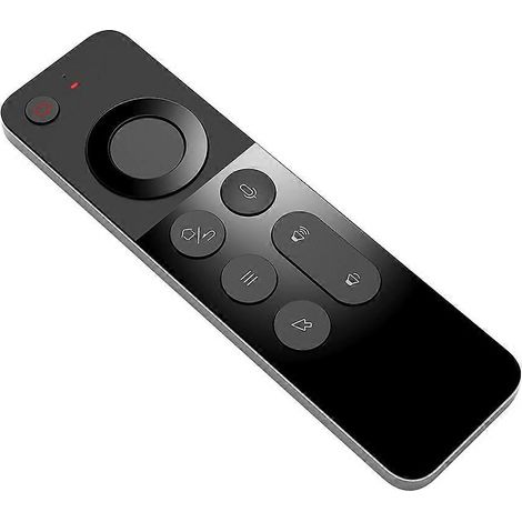 W3 2.4G Wireless Voice Air Mouse Remote Controller Mini Keyboard for Android TV BOX / / Gyroscope Re black (1/4)