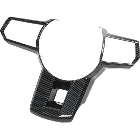 Housse de Décoration Intérieure de Volant, Garniture de Volant de Style Fibre de Carbone pour Triton L200 2023-2024, Installation Simple, Matériau ABS (1/5)