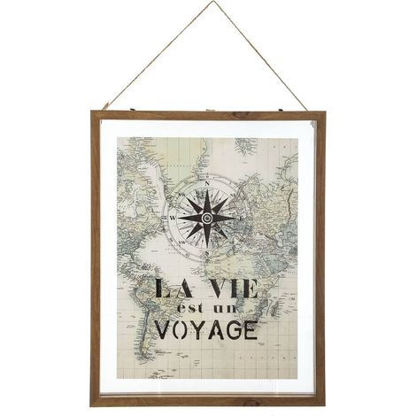 Rahmen Voyage aus Glas 38 × 48 cm