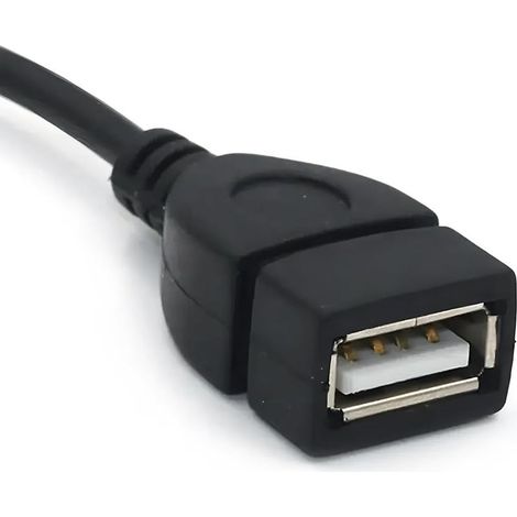 Lot de 2 adaptateurs audio auxiliaires 3,5 mm vers USB pour autoradio. (1/4)