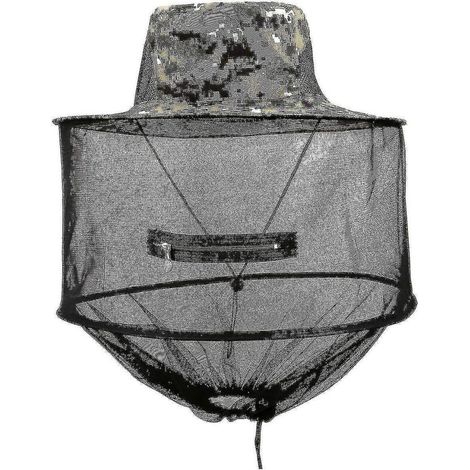 Chapeau moustiquaire intégré, chapeau de soleil anti-moustiques, chapeau de pêcheur avec moustiquaire pour hommes et femmes, chapeau de protection du visage pour le jardinage en extérieur, la pêche en (1/5)