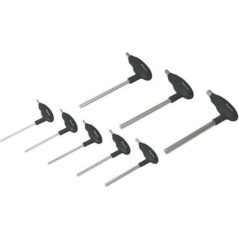 Sealey Premier T-Handle Hex Key Set 8pc AK7143 (1/2)