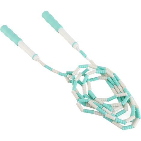 BelleRise - Corde à sauter enfant – Réglable anti-enchevêtrement – pour école maternelle et primaire – vert citron (1/4)