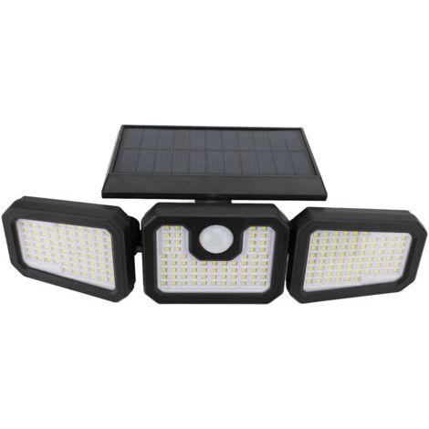 QORVA
-Applique Solaire Extérieure avec Détecteur de Mouvement Télécommande Pliable IP65 Etanche 210LEDs Lumière de Sécurité 3 Modes d'Eclairage pour Cour Garage 1PC,DUBUNS (1/5)
