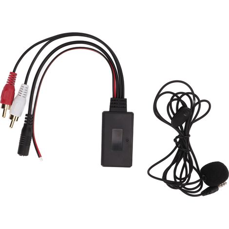 Module Bluetooth 5.0 Voiture Filaire 1.5m Microphone Mains Libres pour Autoradio Clarion Port Audio 2RCA (1/5)