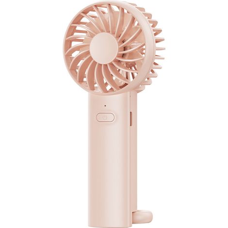 Mini Ventilateur Portable Rechargeable USB – Ventilateur Électrique 3 Vitesses, Utilisation Main et Bureau – Compact pour Été (1/5)
