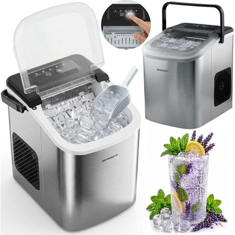 Ice Maker 1.1L, 12kg/24h - Compact, Quick, Efficient