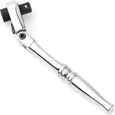 Clé à cliquet 1/4", mini-cliquet 2 en 1 (clé à douille et à embout), 72 dents réversibles, cliquet coudé 1/4" WHBYV (1/4)