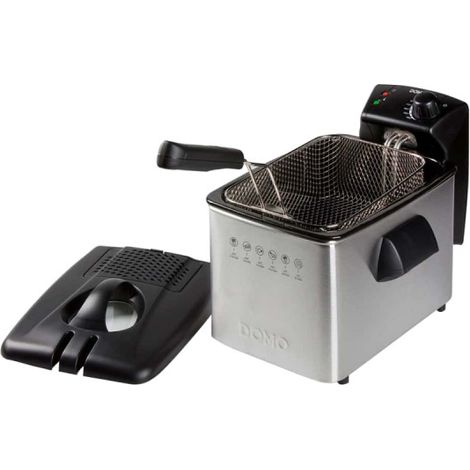 DOMO DO465FR Friteuse electrique semi-professionnelle - Inox (1/4)