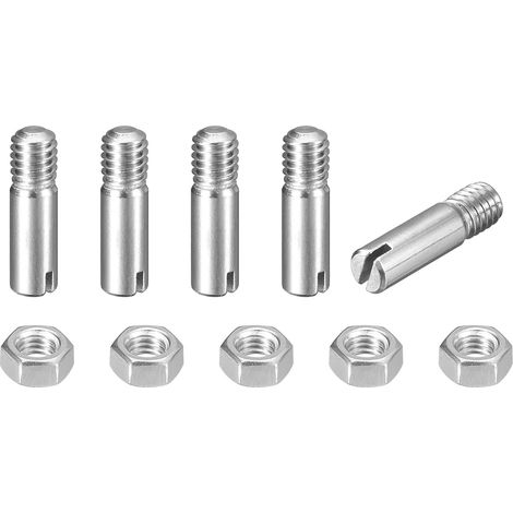 5Pcs Goupille Cylindrique À Fente M4 x 14mm 304 Acier Inoxydable (1/5)
