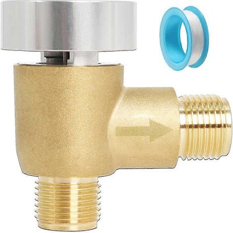 Clapet anti-retour 571-VAC-CHK-A pour le système de réservoir d'eaux noires des véhicules récréatifs présentant une fuite. (1/5)