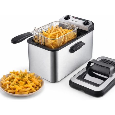 Schneider - Scdf234x - Inox - Friteuse Semi-pro - 4 L - 3000 W (1/4)