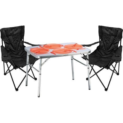 3-teiliges Campingmöbel Set-M44756+2xMPO2430