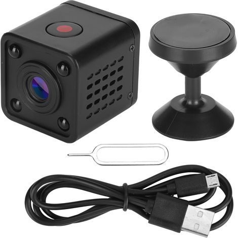 Caméra de Surveillance Sans Fil 1080P Détection de Mouvement avec Batterie Intégrée ABS (1/5)