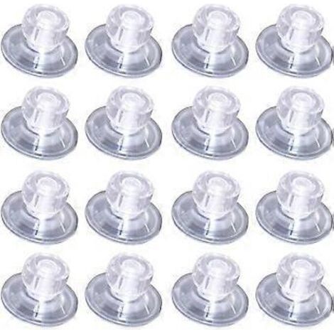 Lot de 16 ventouses en verre de 45 mm pour caravane, camping-car, fourgon aménagé, caravane, fourgon, camping-car, auvent latéral, organisateur suspendu, maison, cuisine- (1/5)