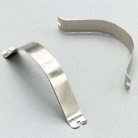 Accessoires de fixation pour cadre photo en alliage d'aluminium : crochet, support de fixation pour panneau arrière, clip à ressort en forme de U, boucle sans clou, clip à ressort pour tôle de fer 803 (1/5)