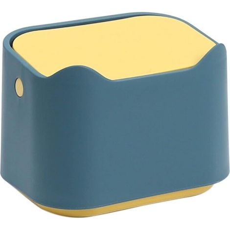 Poubelle de bureau portable (bleu)-Fei Yu