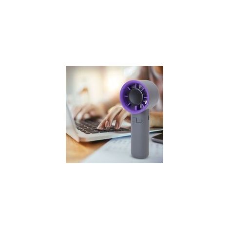 Tragbarer USB-Ventilator mit Halbleiterkühlung, faltbarem Design, 2000 mAh, 6 W, leise (1/5)