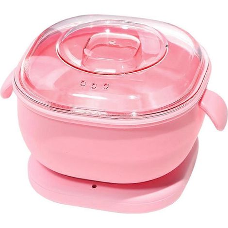 Chauffe-cire portable en silicone pliable pour épilation à la cire, appareil d'épilation à la cire pour le corps, paraffiné (1/4)