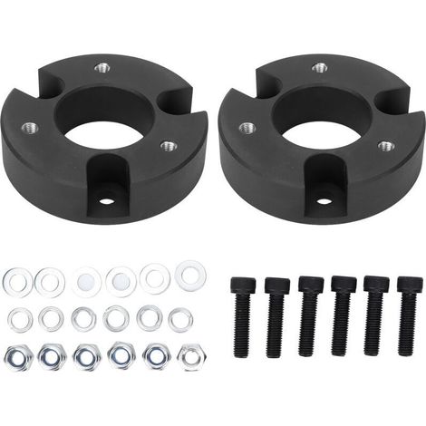 Entretoises de jambe de force, kit de levage de nivellement en acier au carbone 2 pouces antirouille pour réparation. (1/4)