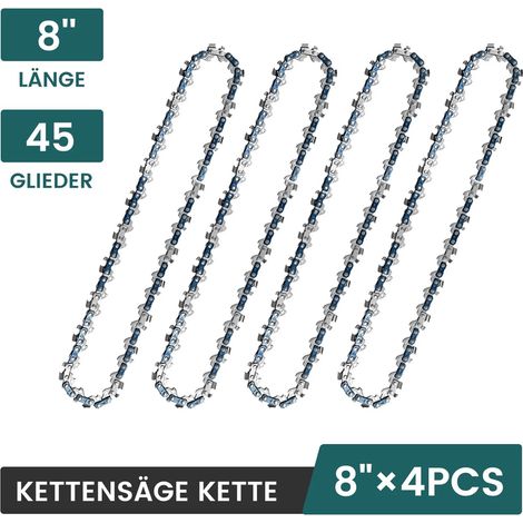 8 Zoll Kettensäge Sägekette & Führungsschiene Set für Mini Elektrokettensäge (1/5)