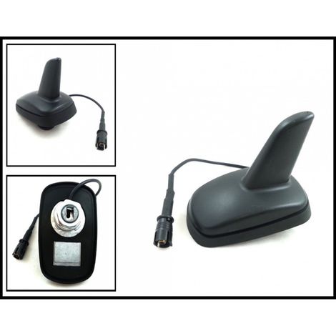 Antenne type aileron de requin Shark pour Volkswagen Golf 4 et 5 Jetta Bora Passat B5 B5.5 Lupo Polo 6N2 9N New Beetle Sharan